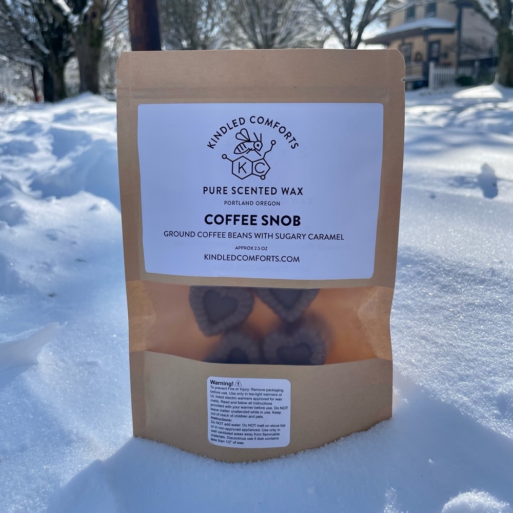 SALE Coffee Snob 100% Beeswax Scented Wax Cubes Melts